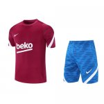 Thailande Maillot Barcelone Training Red 2021-2022 (2)